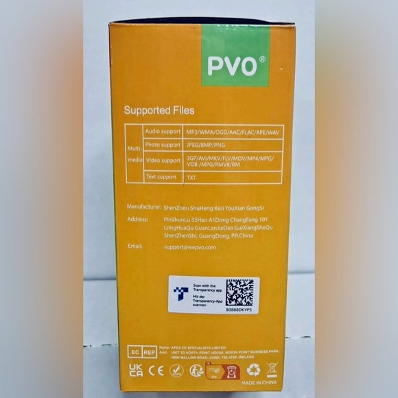 PVO LED MINI Projector YG 300 Pro Screen Projector Home Theater New Open Box - Picture 2 of 4